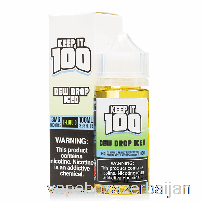 Vape Smoke Dew Drop Iced - Keep It 100 - 100mL 6mg